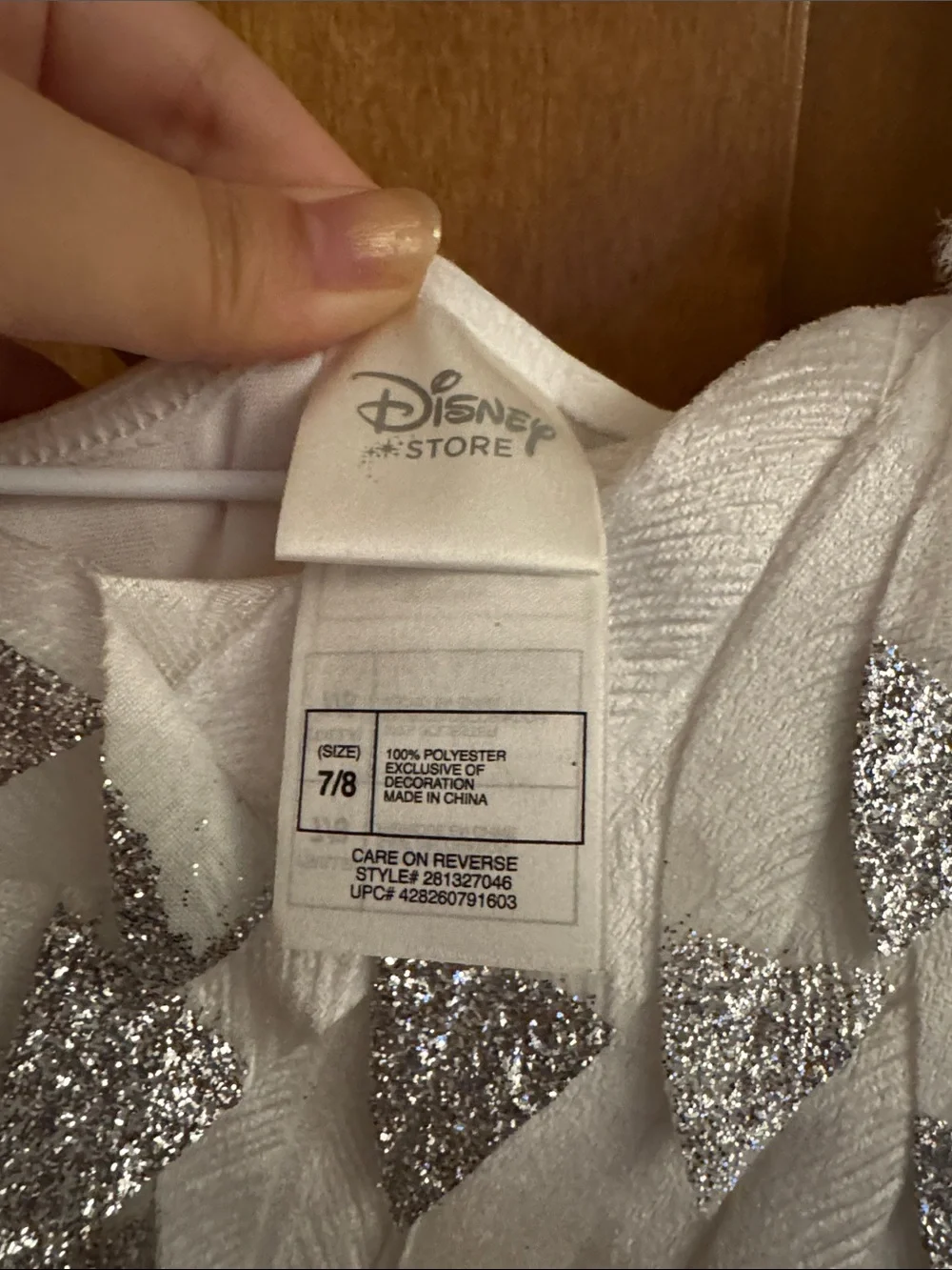 Disney White and Pink Princess Layered Costume Dress - Picture 2 of 5